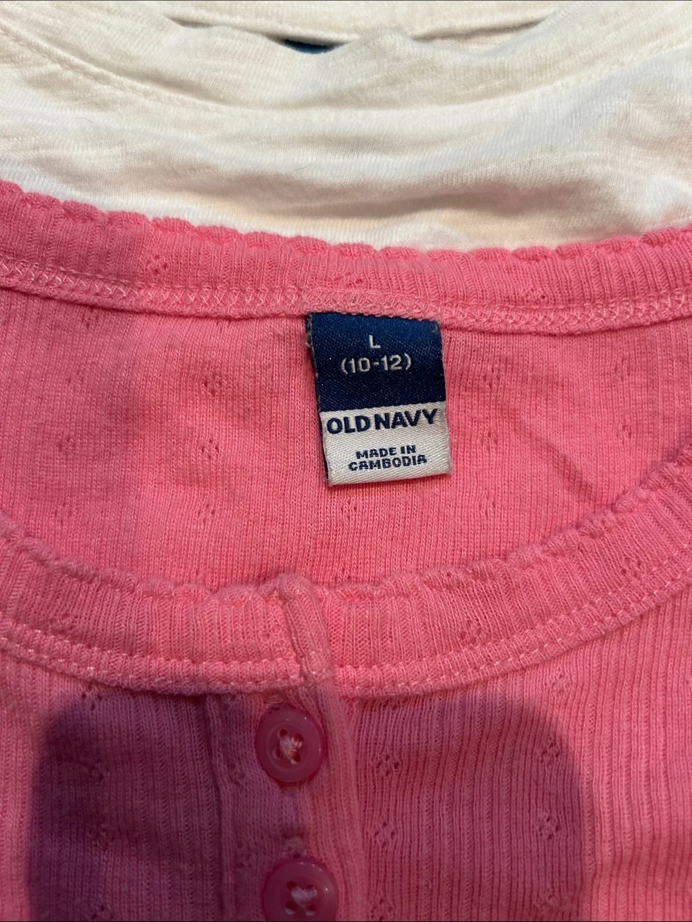 Old Navy Girls Short Sleeve Bundle and Olive Bralette Layer